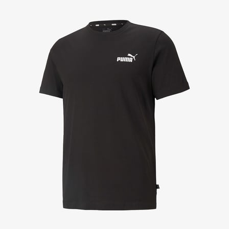 Puma Essentials Small Logo Erkek Siyah T-Shirt