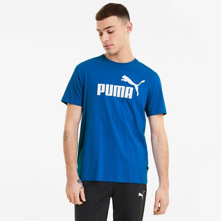 Puma Essentials Logo Erkek Siyah T-Shirt