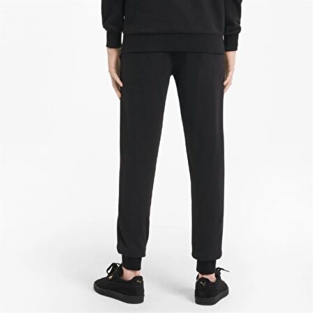 Puma Classics Sweatpants Cuff TR Erkek Siyah Dar Paça Eşofman Altı 53009001
