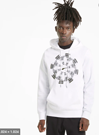 Puma Avenir Erkek Beyaz Sweatshirt DÜZ 59974902 beyaz