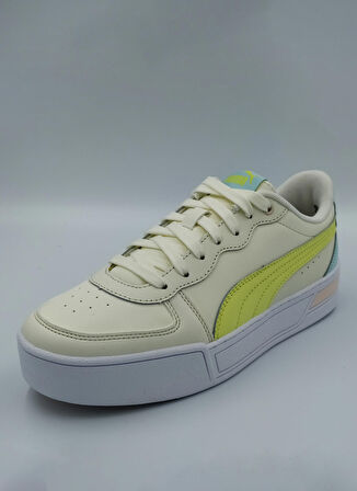 Puma Beyaz Kadın Lifestyle Ayakkabı 37476409 Skye