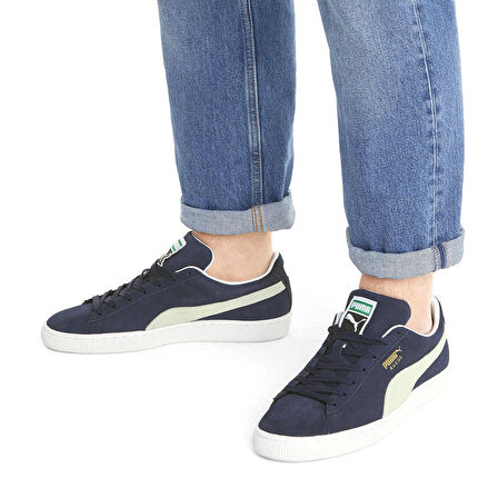 Suede Classic XXI Erkek Mavi Sneaker Ayakkabı 37491504