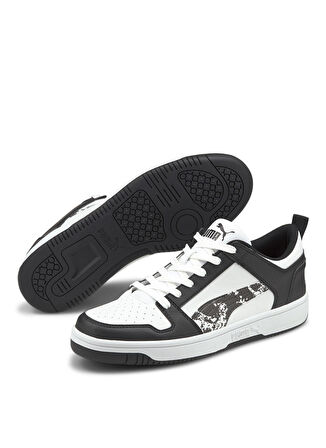 Puma Siyah Erkek Lifestyle Ayakkabı 36887601-Puma Rebound LayUp Lo Camo