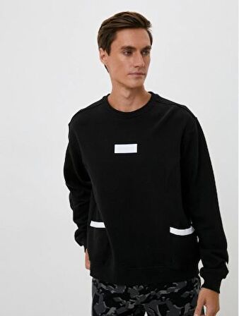 PUMA COURT SİDE CREW SİYAH UNISEX SWEATSHİRT 53032703 