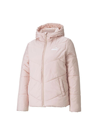 Puma Pembe Kadın Kapüşonlu   Mont 58764836 ESS Padded Jacket
