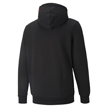 Puma As Graphic Hoodie Tr Erkek Siyah Sweatshirt -
