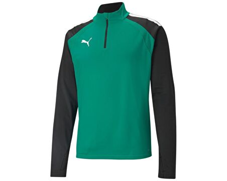 Puma Teamliga 1/4 Zip Top Erkek Futbol Ceketi 65723605 Yeşil