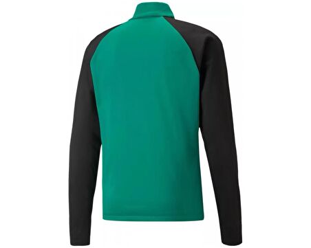 Puma Teamliga 1/4 Zip Top Erkek Futbol Ceketi 65723605 Yeşil