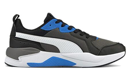 Puma Unisex X-RAY Low-Top Koşu Ayakkabısı Gri Siyah 372602-34