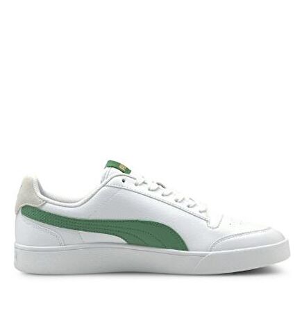 Puma Shuffle - Erkek Beyaz Yeşil Spor Ayakkabı 30966813 E-421