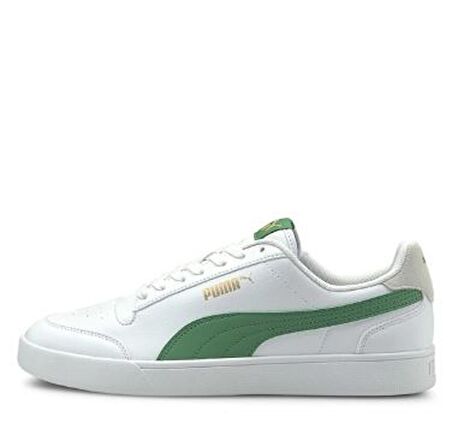 Puma Shuffle - Erkek Beyaz Yeşil Spor Ayakkabı 30966813 E-421