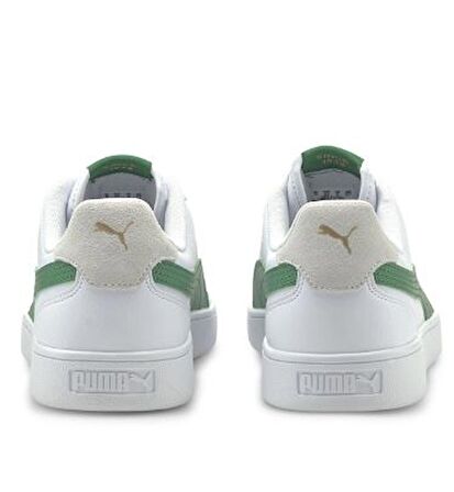 Puma Shuffle - Erkek Beyaz Yeşil Spor Ayakkabı 30966813 E-421