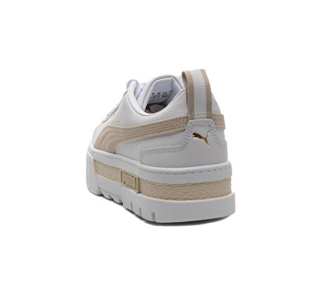 381983-02 Puma Mayze Lth Wn S Kadın Spor Ayakkabı Beyaz