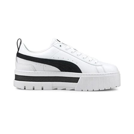 Puma Mayze Lth Wn s Platformlu Sneaker Kadın Günlük Spor Ayakkabı Beyaz 38198301