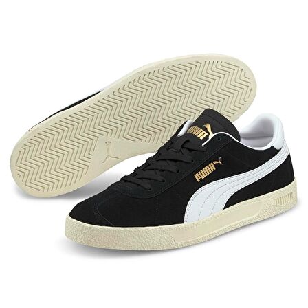 381111-02 Puma Club Erkek Spor Ayakkabı Siyah