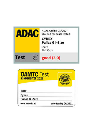 Pallas G isize (Adac ödüllü isofixli bebek oto koltuğu 9-50 kg)