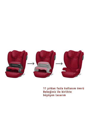 Pallas B2 Fix+ Lux (steel grey) (Adac ödüllü isofixli bebek oto koltuğu 9-36 kg)