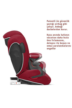 Pallas B2 Fix+ Lux (steel grey) (Adac ödüllü isofixli bebek oto koltuğu 9-36 kg)