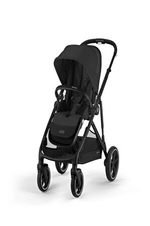 Gazelle S (Black Şasi) İkiz Bebek Arabası (Moon Black)
