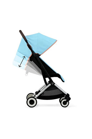 Orfeo (beach blue) kabin boy bebek arabası