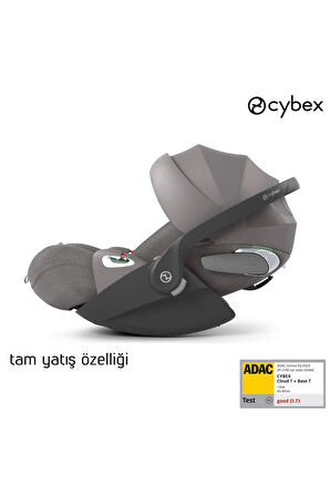 Cloud T isize Plus (Adac ödüllü tam yatışlı bebek puset ana kucağı 0-13 kg)