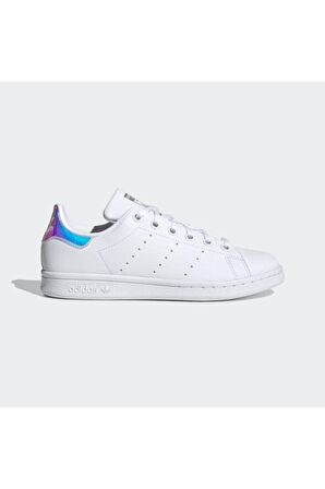 adidas Beyaz - Gümüş Kız Çocuk Yürüyüş Ayakkabısı FX7521 STAN SMITH J