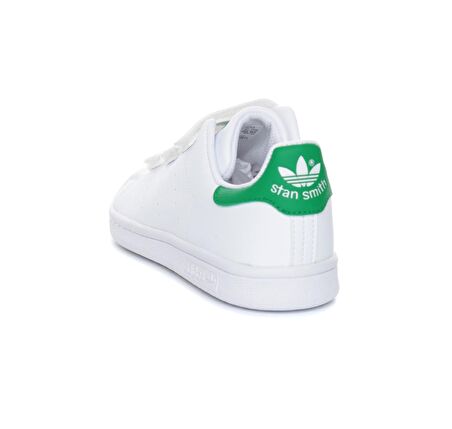 adidas Beyaz - Yeşil Erkek Çocuk Yürüyüş Ayakkabısı FX7534 STAN SMITH CF C