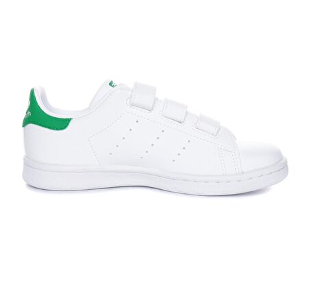 adidas Beyaz - Yeşil Erkek Çocuk Yürüyüş Ayakkabısı FX7534 STAN SMITH CF C