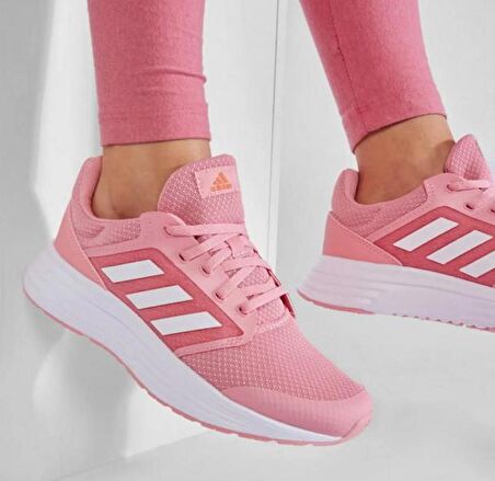 adidas Galaxy 5 Kadın Pembe Koşu Antreman Spor Ayakkabısı Pembe FY6746