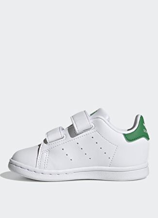 adidas Beyaz - Yeşil Bebek Yürüyüş Ayakkabısı FX7532 STAN SMITH