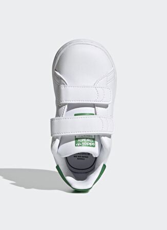 adidas Beyaz - Yeşil Bebek Yürüyüş Ayakkabısı FX7532 STAN SMITH