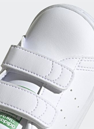 adidas Beyaz - Yeşil Bebek Yürüyüş Ayakkabısı FX7532 STAN SMITH