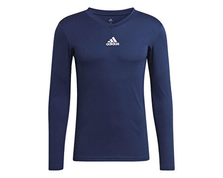 adidas Team Base Tee Erkek Futbol Uzun Kollu İçlik GN5675 Lacivert