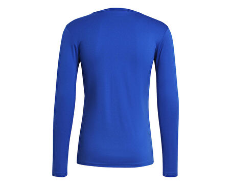 adidas Team Base Tee Erkek Futbol Uzun Kollu Antrenman Tişörtü GK9088 Mavi