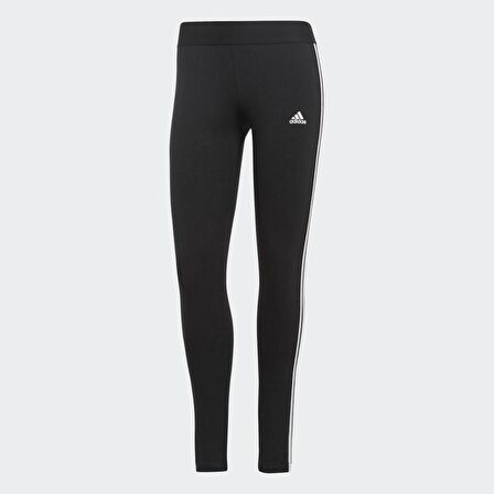 adidas Siyah - Beyaz Kadın Tayt GL0723 W 3S LEG