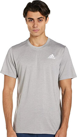 Adidas M PR HT T GR0507 TRAINING medium grey heather T-SHIRT