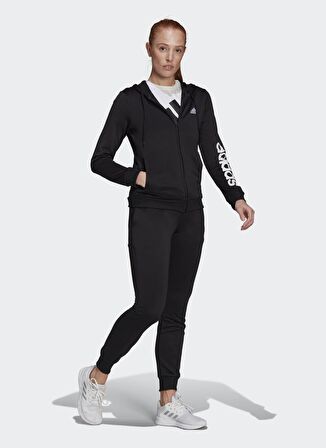 Adidas W Lın Ft Ts Kadın Siyah Eşofman Takımı - GM