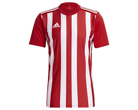 adidas Striped 21 Jsy Erkek Futbol Maç Forması GN7624 Kırmızı