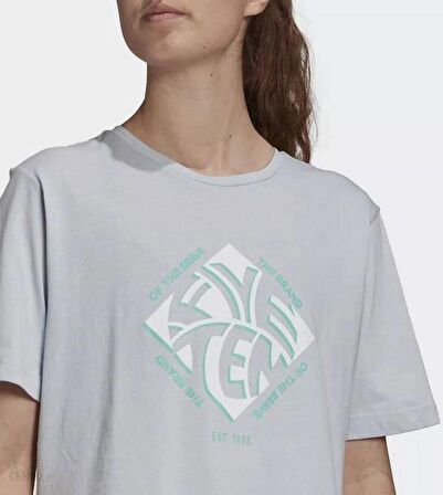 Adidas GM8726 W 5.10 Gfx Tee Kadın Spor Tişört
