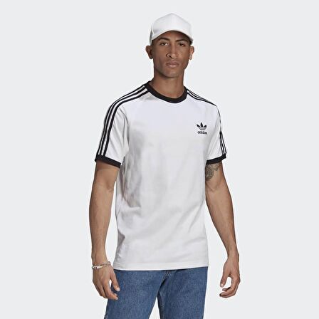 Adidas Erkek Günlük T-shirt 3-Stripes Tee Gn3494