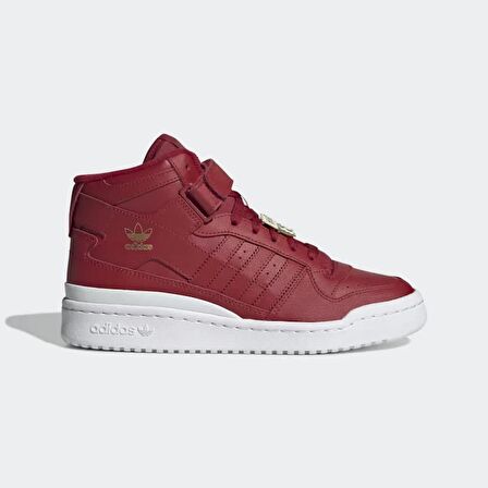 adidas GZ8602 Forum Mıd W Kadın Kırmızı Sneaker Boğazlı Spor Ayakkabı