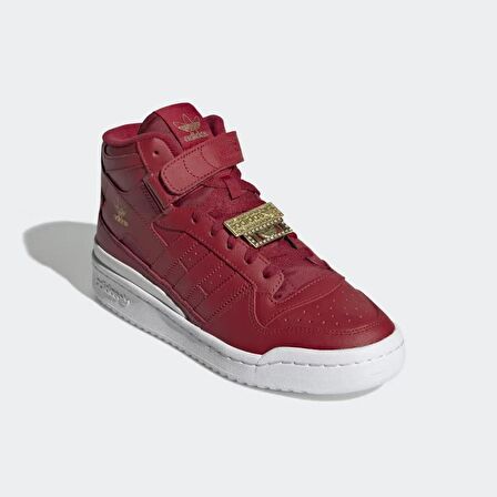 adidas GZ8602 Forum Mıd W Kadın Kırmızı Sneaker Boğazlı Spor Ayakkabı