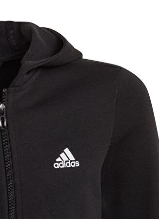 adidas Eşofman Üs, 164 cm, Siyah - Beyaz