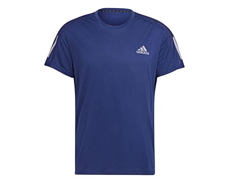 adidas Own The Run Tee Erkek Koşu Tişörtü H34494 Lacivert