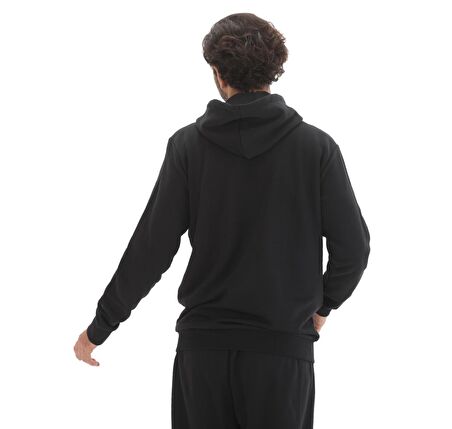 H06667-E adidas Trefoıl Hoody Erkek Sweatshirt Siyah