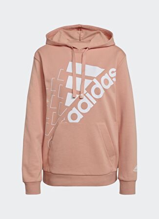 Adidas GS1373 W Q3 Bluv Hd Pembe - Beyaz Kadın Sweatshırt