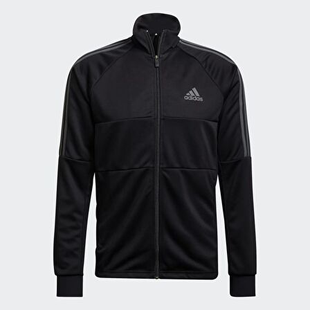 adidas Siyah - Gri Erkek Zip Ceket GT8803 M SERENO TJ