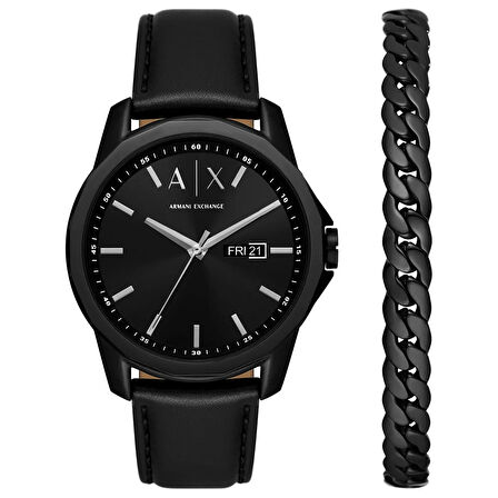 Armani Exchange AX7147SET Erkek Kol Saati ve Bileklik Seti