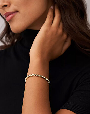 Fossil Unisex Gold Çelik Bileklik – JF04561-710