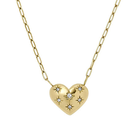 Fossil JF04856-710 Kalpli Kadın Kolye